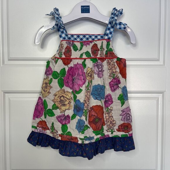Matilda Jane Brilliant Day Dream Dress (NO BLOOMERS) Baby 12-18M Floral Cotton - Picture 2 of 9